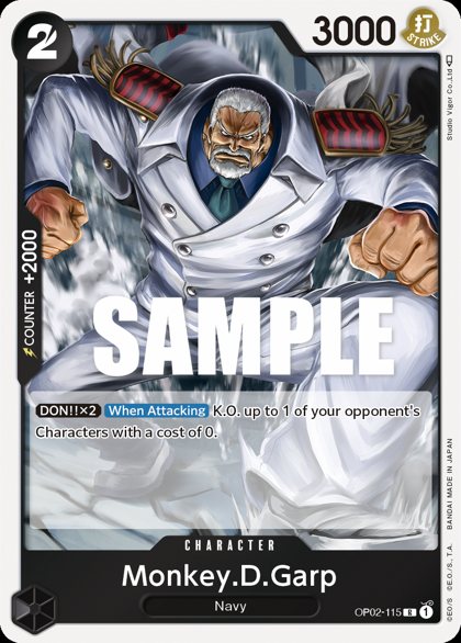 Monkey.D.Garp (OP02-115)