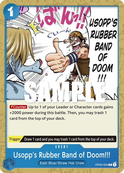 Usopp's Rubber Band of Doom!!! (OP03-054)