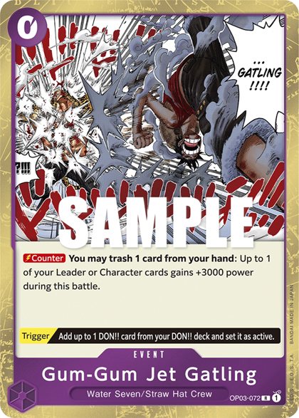 Gum-Gum Jet Gatling (OP03-072)