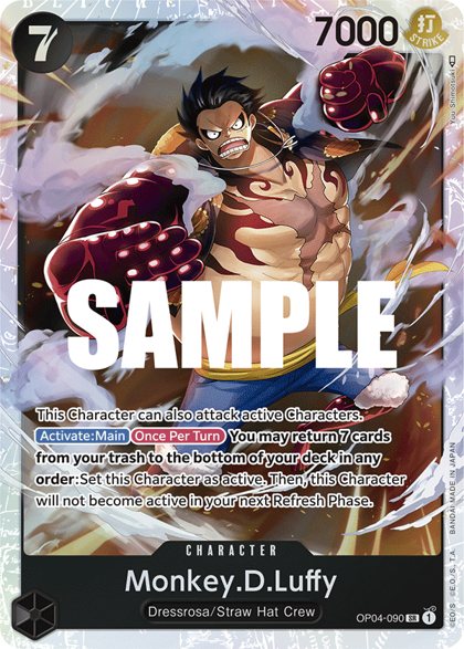 Monkey.D.Luffy (OP04-090)