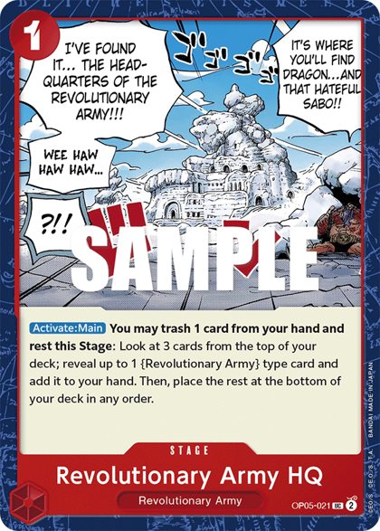 Revolutionary Army HQ (OP05-021)