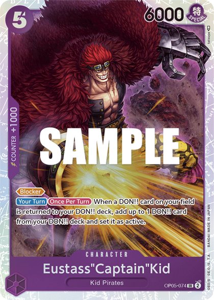 Eustass"Captain"Kid (OP05-074)