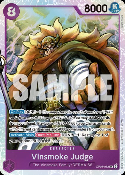 Vinsmoke Judge (OP06-062)