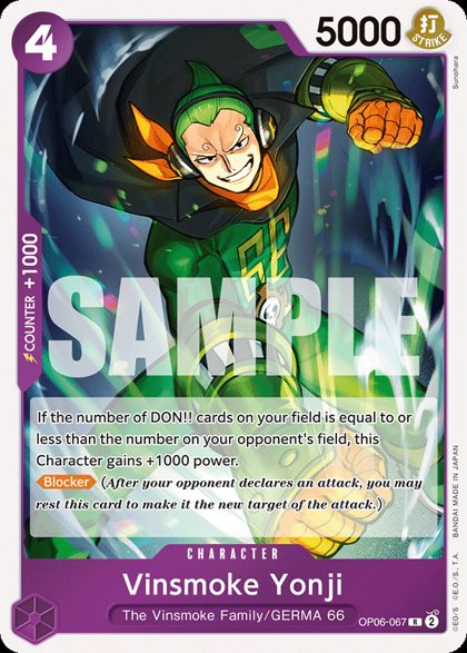 Vinsmoke Yonji (OP06-067)