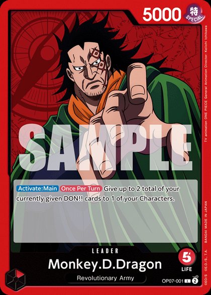 Monkey.D.Dragon (OP07-001)