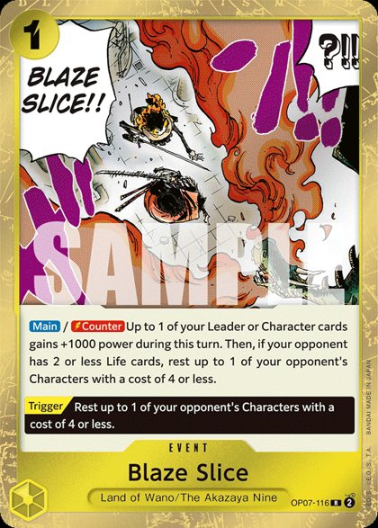 Blaze Slice (OP07-116)