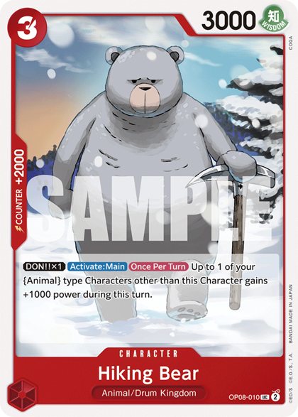 Hiking Bear (OP08-010)