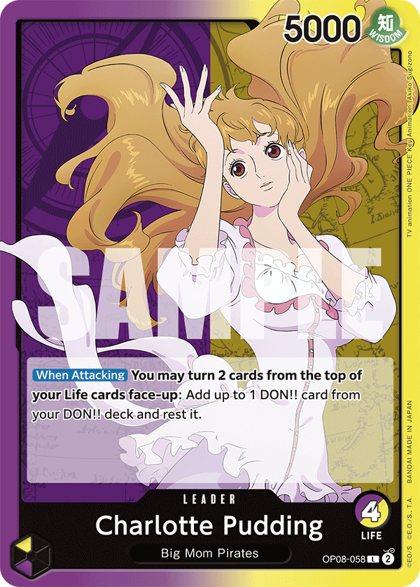 Charlotte Pudding (OP08-058)