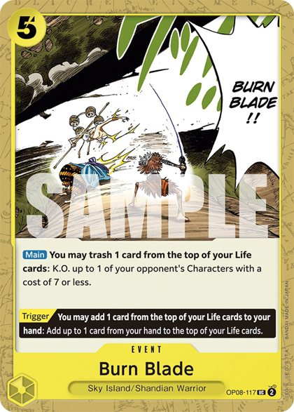 Burn Blade (OP08-117)