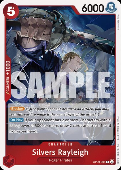 Silvers Rayleigh (OP09-005)