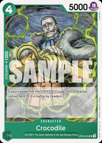 Crocodile (OP09-025)