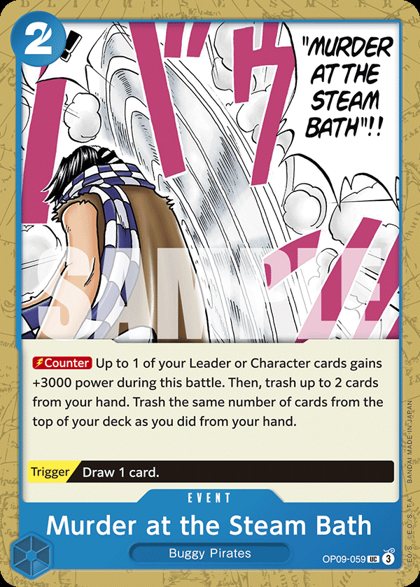 Murder at the Steam Bath (OP09-059)