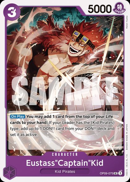 Eustass"Captain"Kid (OP09-075)