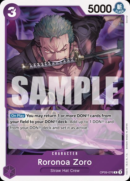 Roronoa Zoro (OP09-076)