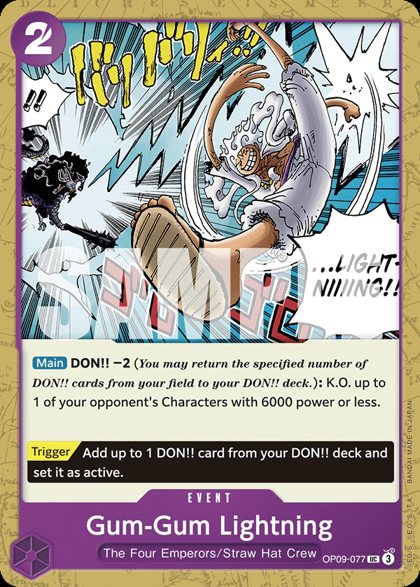 Gum-Gum Lightning (OP09-077)