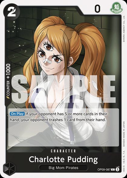 Charlotte Pudding (OP09-087)