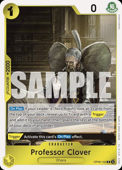Professor Clover (OP09-102)