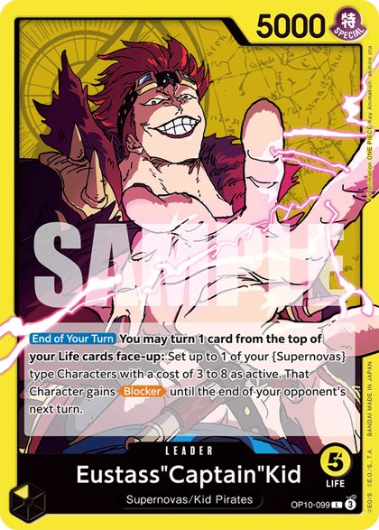 Eustass"Captain"Kid (OP10-099)