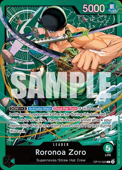 Roronoa Zoro (OP12-020)