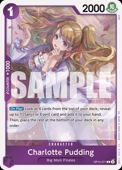 Charlotte Pudding (OP12-071)