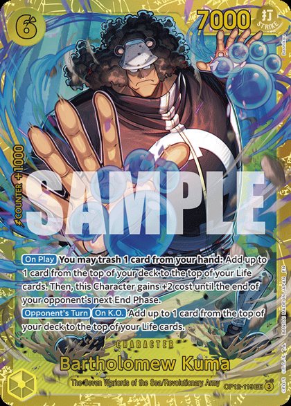 Bartholomew Kuma (OP12-119)