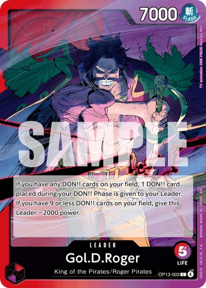 Gol.D.Roger (OP13-003)