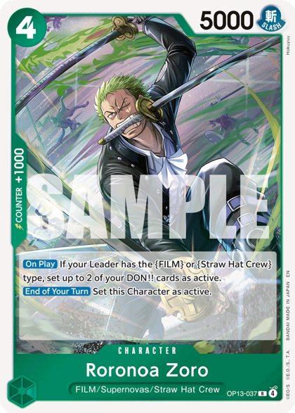Roronoa Zoro (OP13-037)
