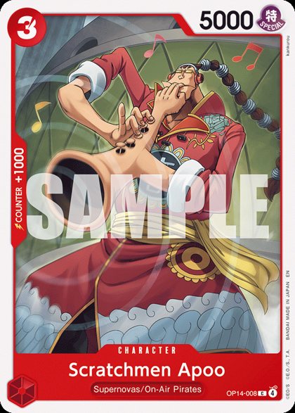 Scratchmen Apoo (OP14-008)