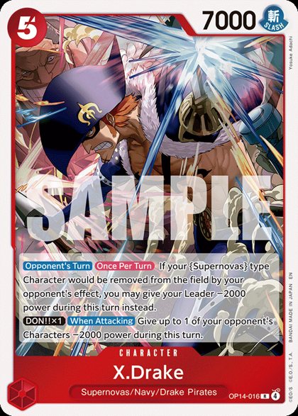 X.Drake (OP14-016)