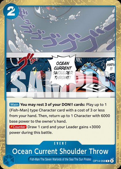 Ocean Current Shoulder Throw (OP14-058)