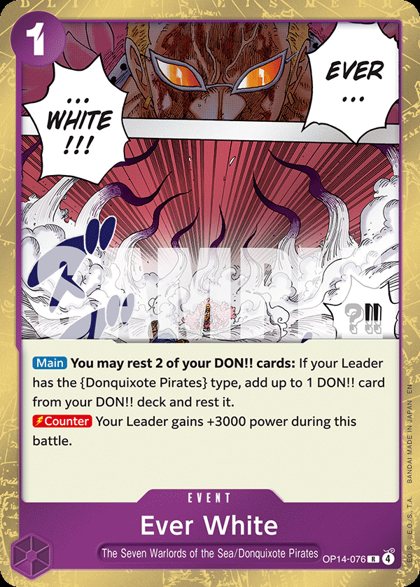 Ever White (OP14-076)