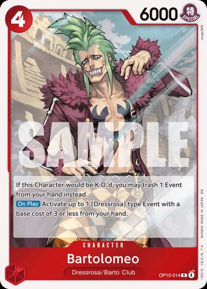 Bartolomeo (OP15-014)