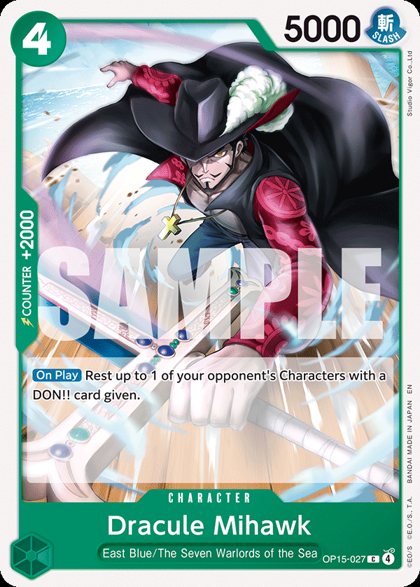 Dracule Mihawk (OP15-027)