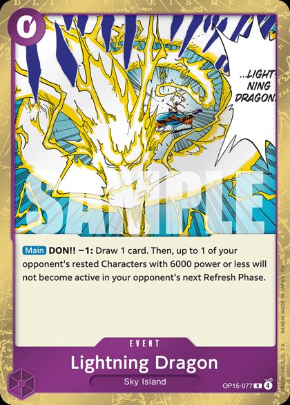 Lightning Dragon (OP15-077)