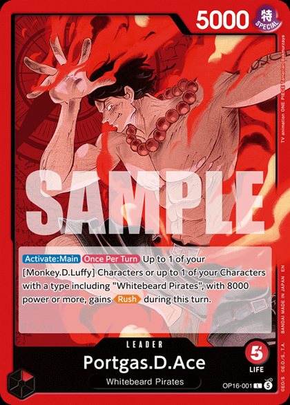 Portgas.D.Ace (OP16-001)