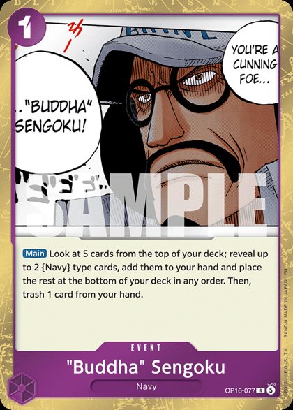 "Buddha" Sengoku (OP16-077)