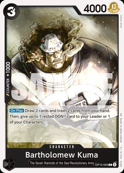 Bartholomew Kuma (OP16-093)