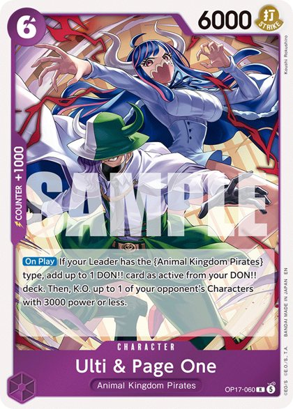 Ulti & Page One (OP17-060)