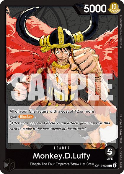 Monkey.D.Luffy (OP17-079)