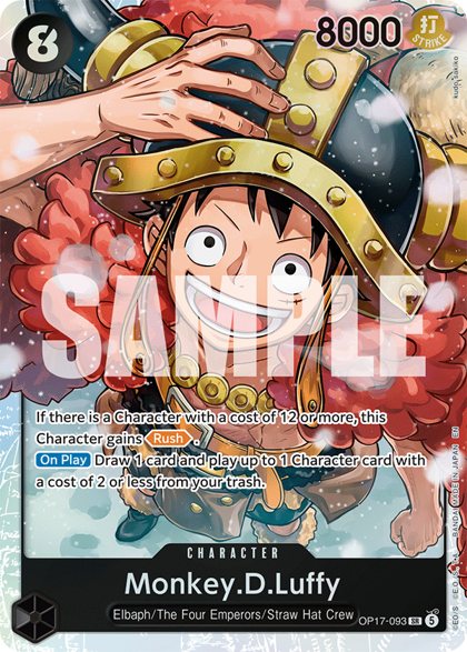 Monkey.D.Luffy (OP17-093)