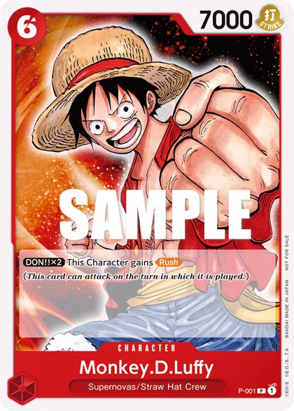 Monkey.D.Luffy (P-001)