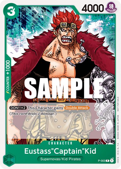 Eustass"Captain"Kid (P-003)