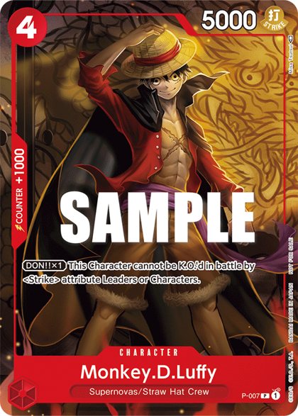 Monkey.D.Luffy (P-007)