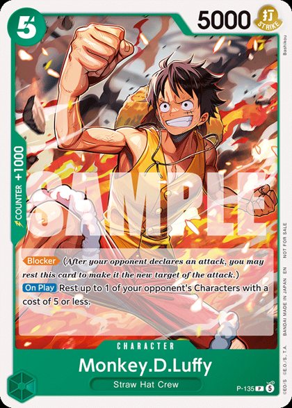Monkey.D.Luffy (P-135)