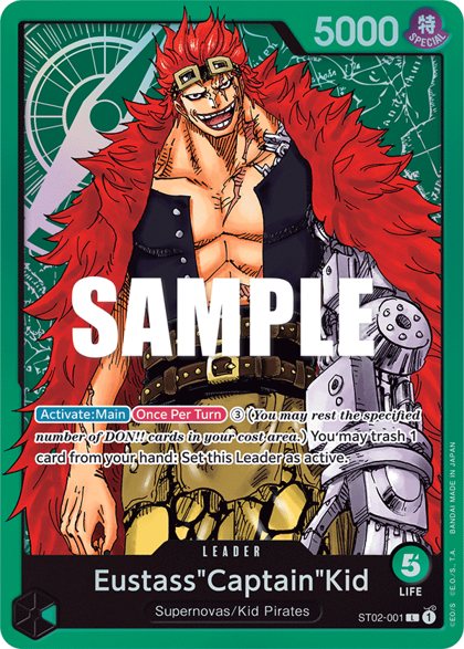 Eustass"Captain"Kid (ST02-001)