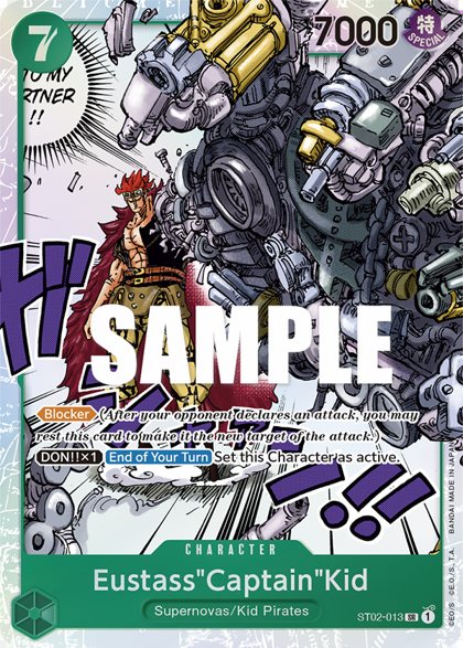 Eustass"Captain"Kid (ST02-013)