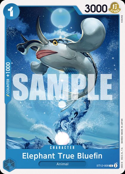 Elephant True Bluefin (ST12-009)