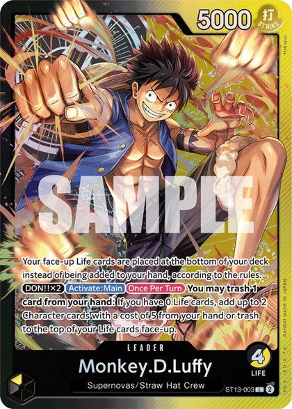 Monkey.D.Luffy (ST13-003)