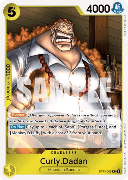 Curly.Dadan (ST13-006)