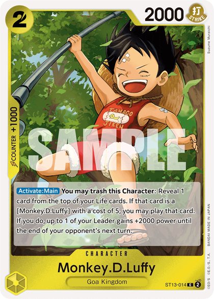 Monkey.D.Luffy (ST13-014)